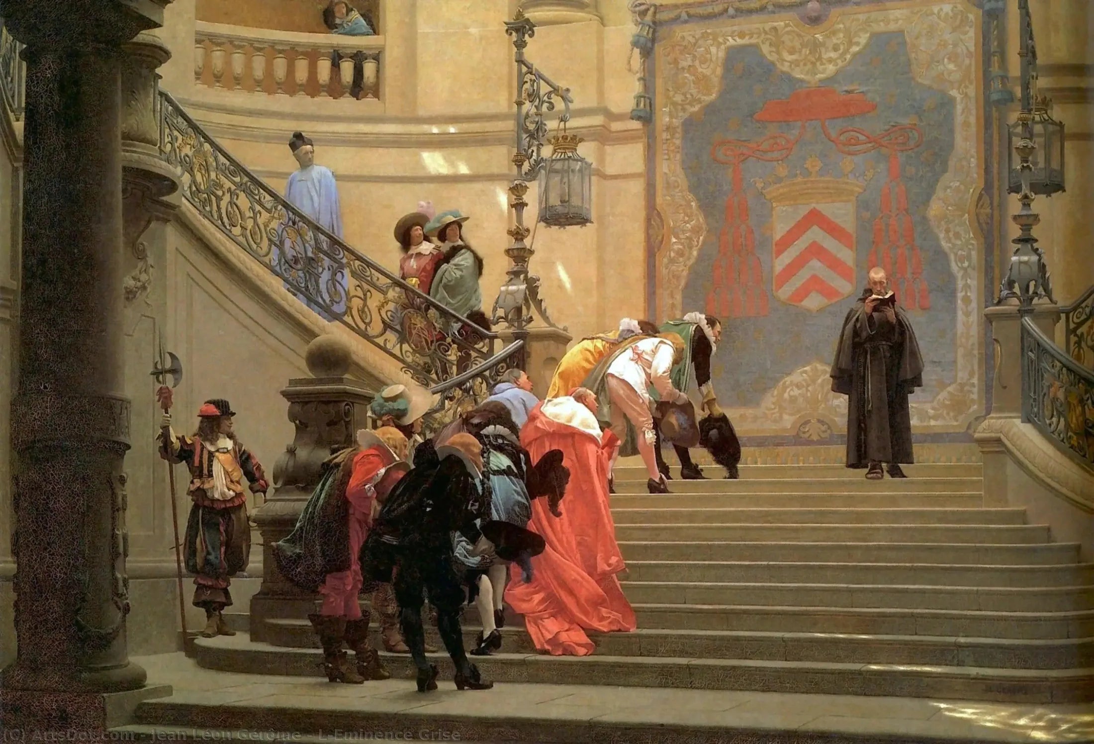 L'Éminence grise - Jean-Léon Gérôme image 1 copie peinte à la main à l’huile