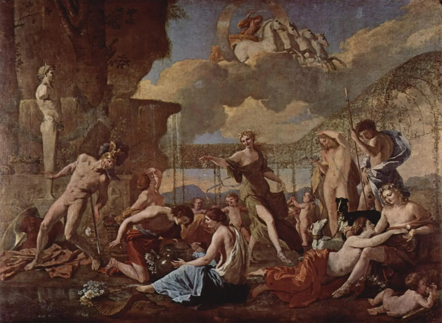 The Empire of Flora - Nicolas Poussin