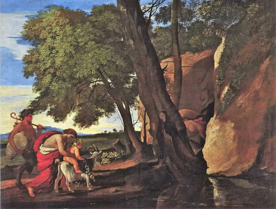 Bacchus's Childhood - Nicolas Poussin