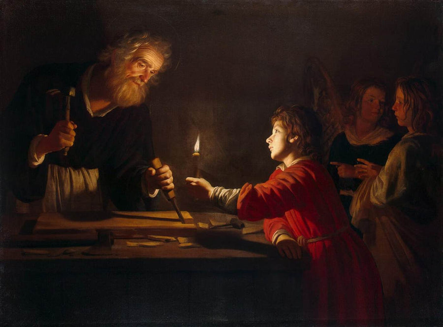 The Childhood of Christ - Gerrit van Honthorst