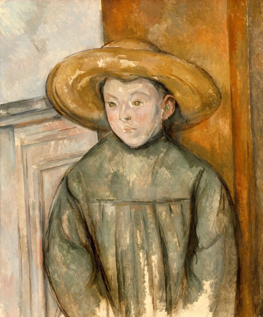 The Child with the Straw Hat - Paul Cézanne
