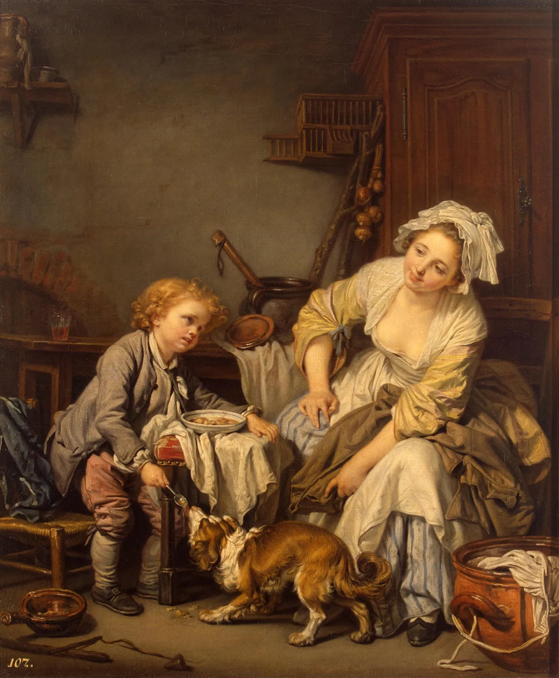 The spoiled child - Jean-Baptiste Greuze