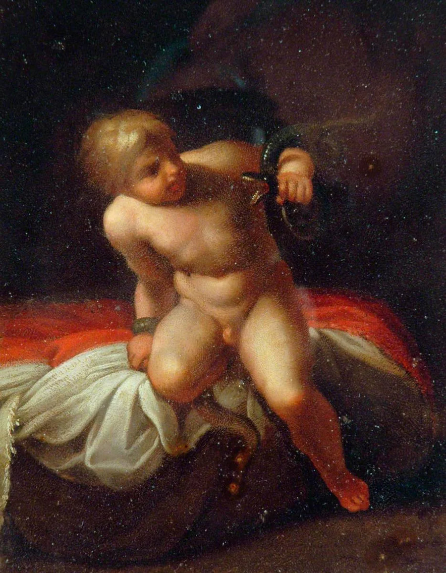 The Child Hercules - Annibale Carracci
