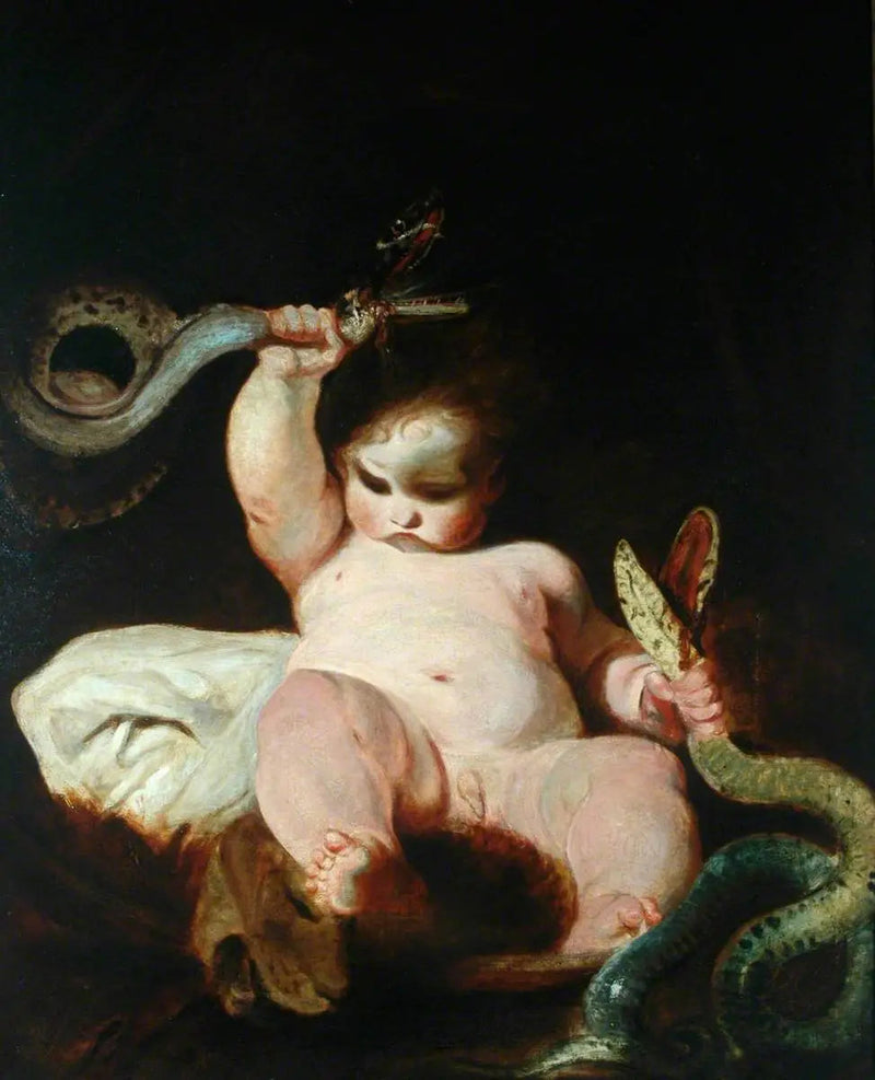 The Child Hercules - Joshua Reynolds