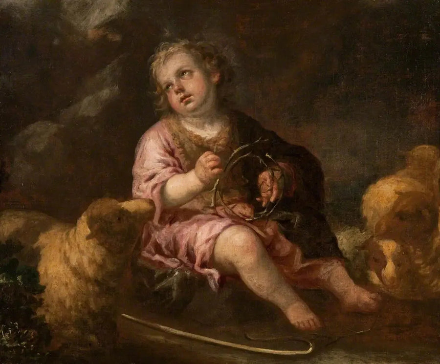 The Child Jesus as Good Shepherd - Bartolomé Esteban Murillo