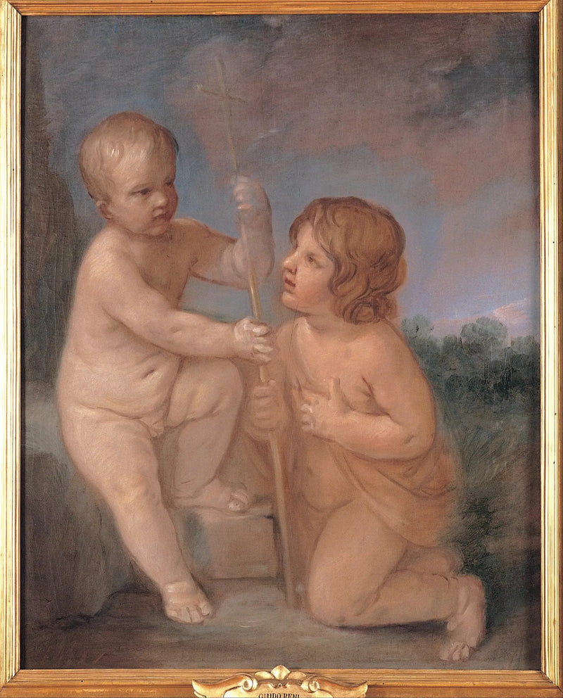 The Child Jesus and Saint John - Guido Reni