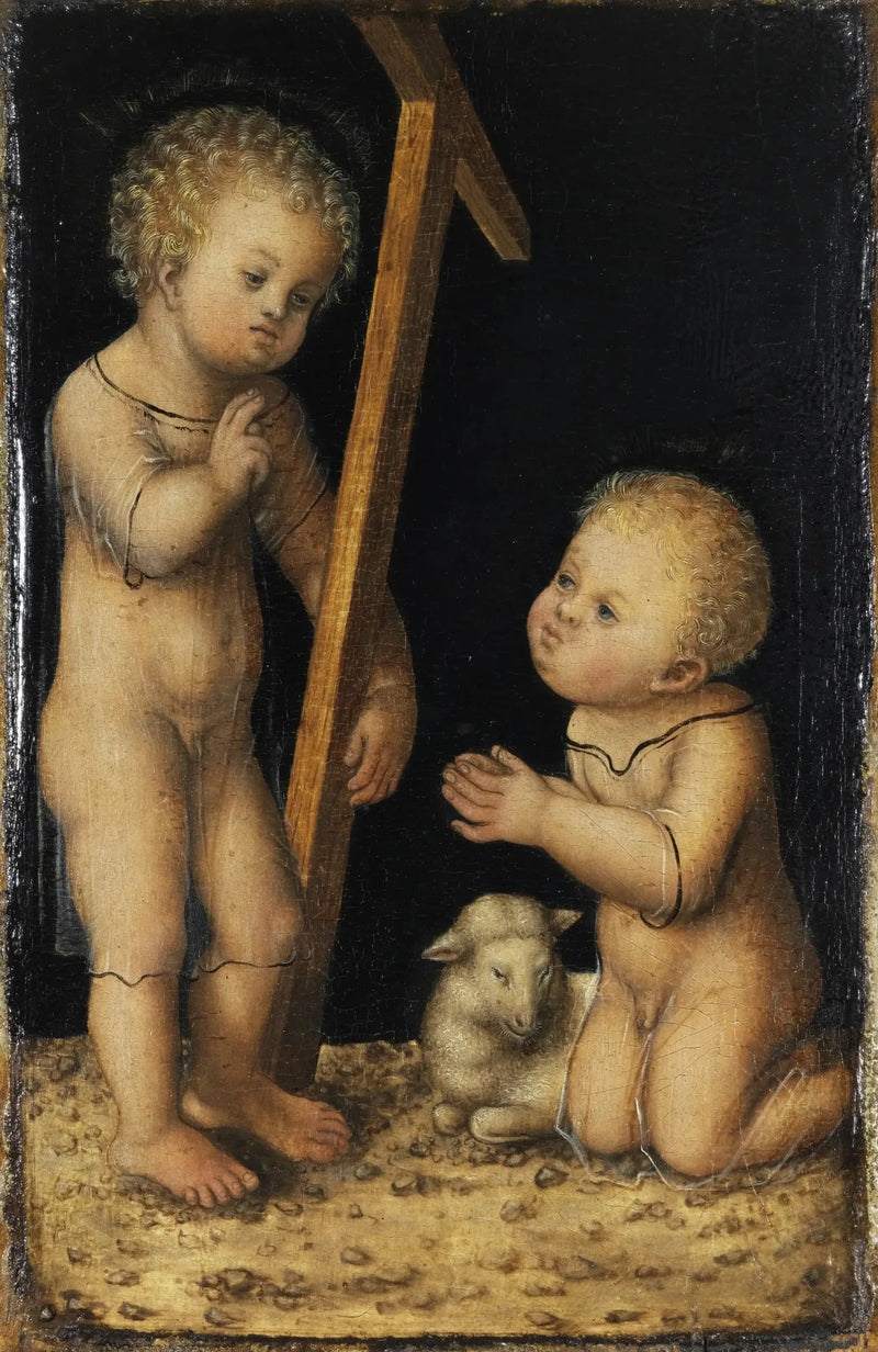 The Child Jesus and Saint John - Lucas Cranach the Elder