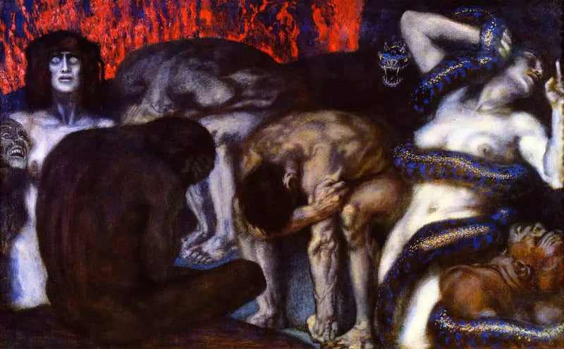 Hell - Franz Von Stuck