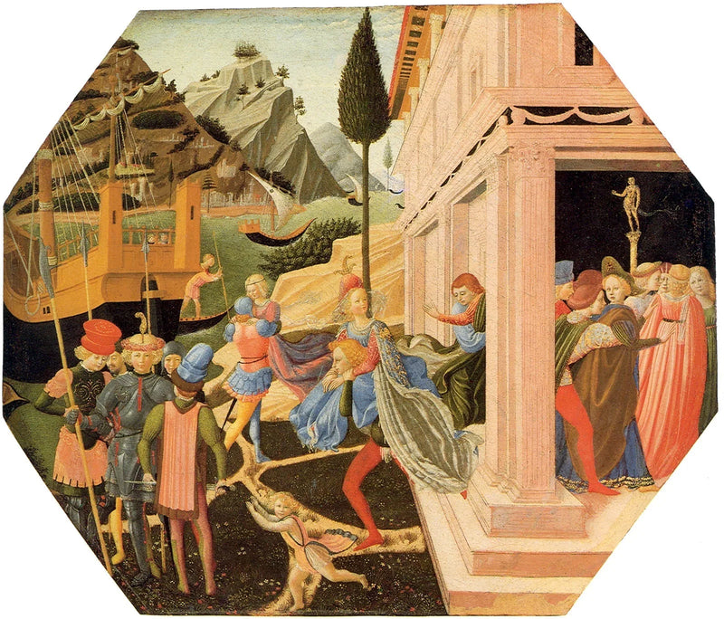 The Abduction of Helen - Zanobi Strozzi