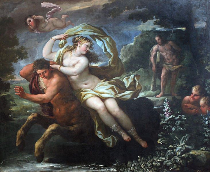 The Abduction of Deianira - Luca Giordano
