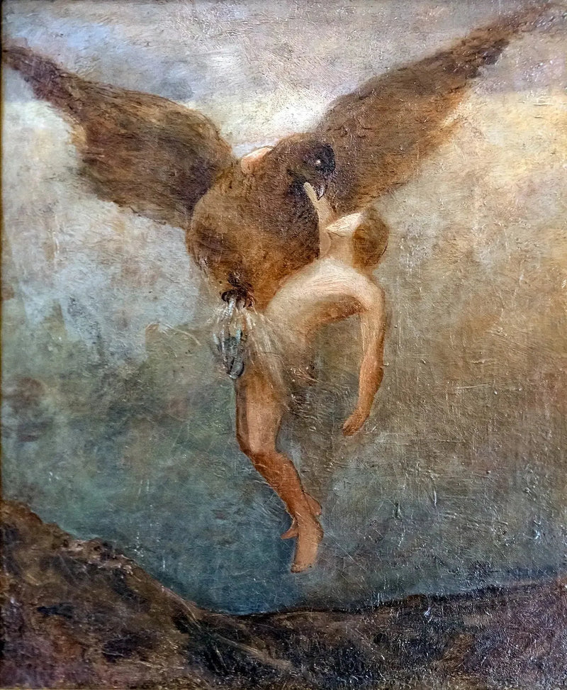 Ganymede's Abduction - Odilon Redon
