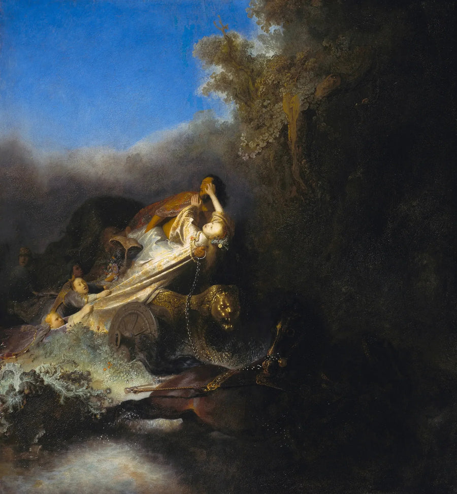 The Abduction of Proserpine - Rembrandt