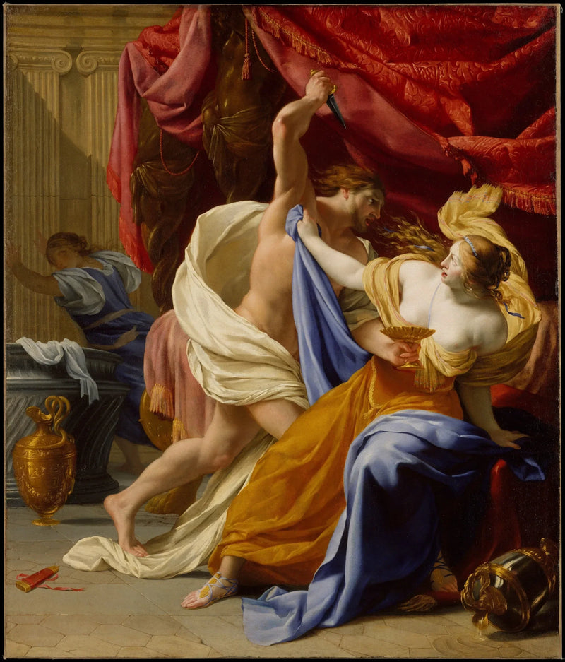 The Abduction of Tamar - Eustache Le Sueur