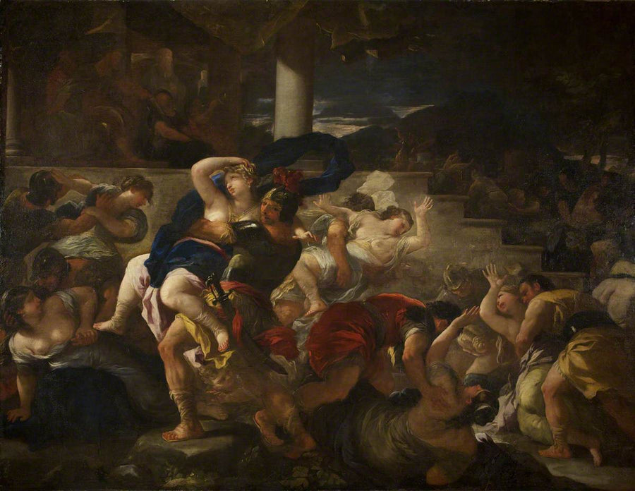 The Abduction of the Sabine Women - Luca Giordano