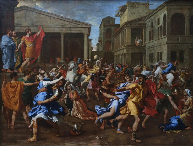 The Rape of the Sabines - Nicolas Poussin