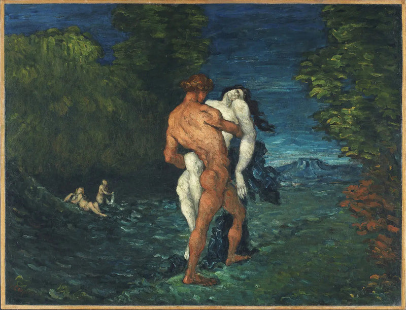 The Abduction - Paul Cézanne