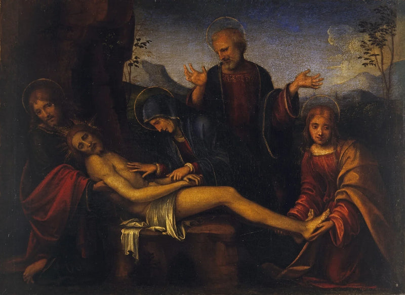 The Burial - Francesco Francia