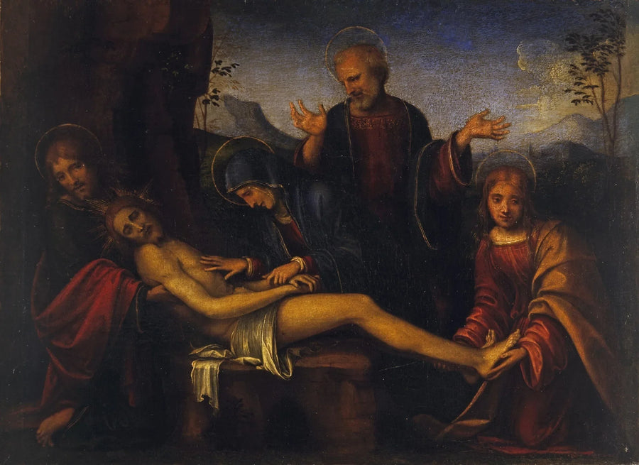 The Burial - Francesco Francia
