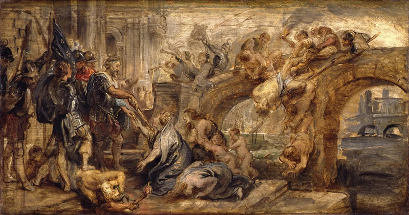 The Entrance in Paris by Henry IV - Peter Paul Rubens