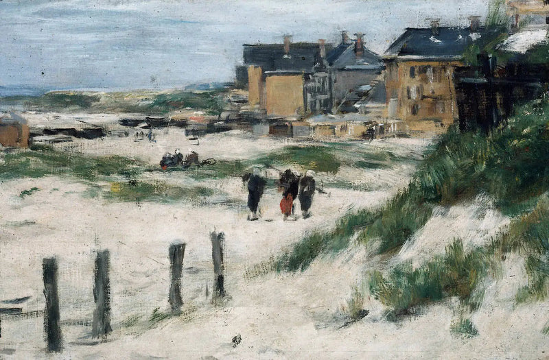 The Entrance to Berck - Eugène Boudin