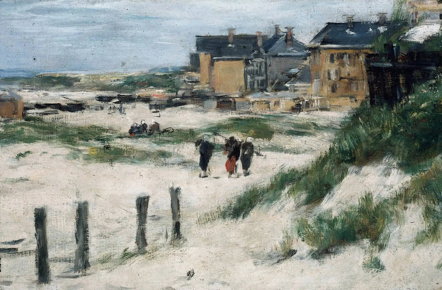 The Entrance to Berck - Eugène Boudin