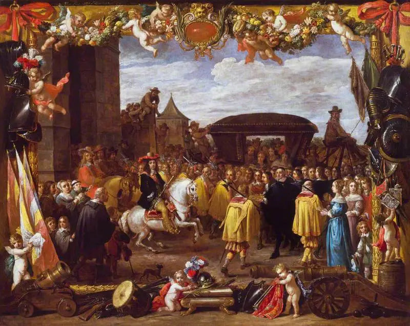 The Entry of Don Juan of Austria into Brussels - David Teniers the Younger