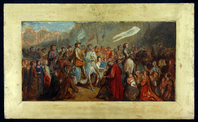 The Entry of Joan of Arc and Charles VII into Reims - Ary Scheffer