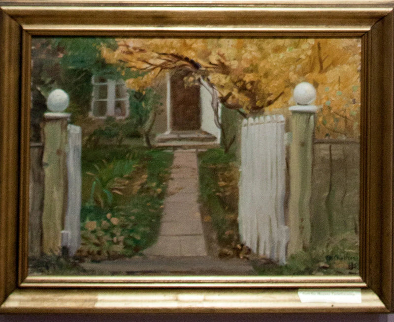 The entrance to our garden - Anna Ancher