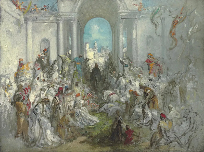 The Entry of Christ into Jerusalem - Gustave Doré