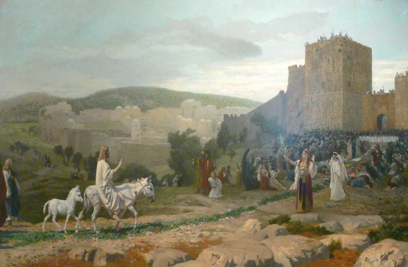 The Entry of Christ into Jerusalem - Jean-Léon Gérôme