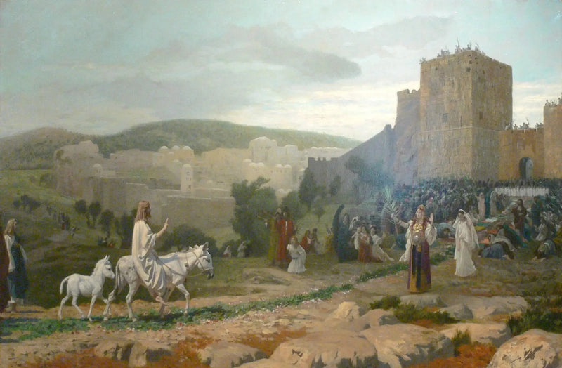 The Entry of Christ into Jerusalem - Jean-Léon Gérôme