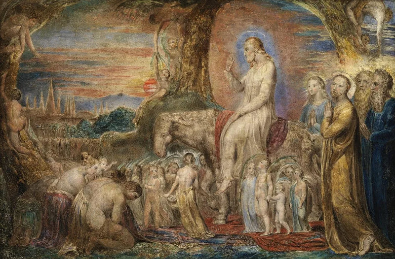 The Entry of Christ into Jerusalem - William Blake
