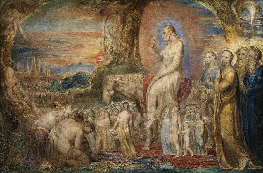 The Entry of Christ into Jerusalem - William Blake
