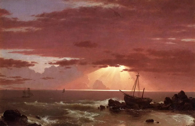 The Wreck - Frederic Edwin Church