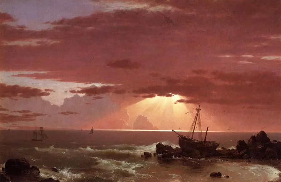The Wreck - Frederic Edwin Church