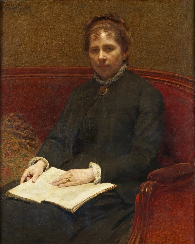 The Artist's Wife - Henri Fantin-Latour