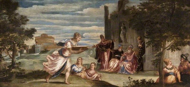 The Trial of Tuccia - Jacopo Tintoretto