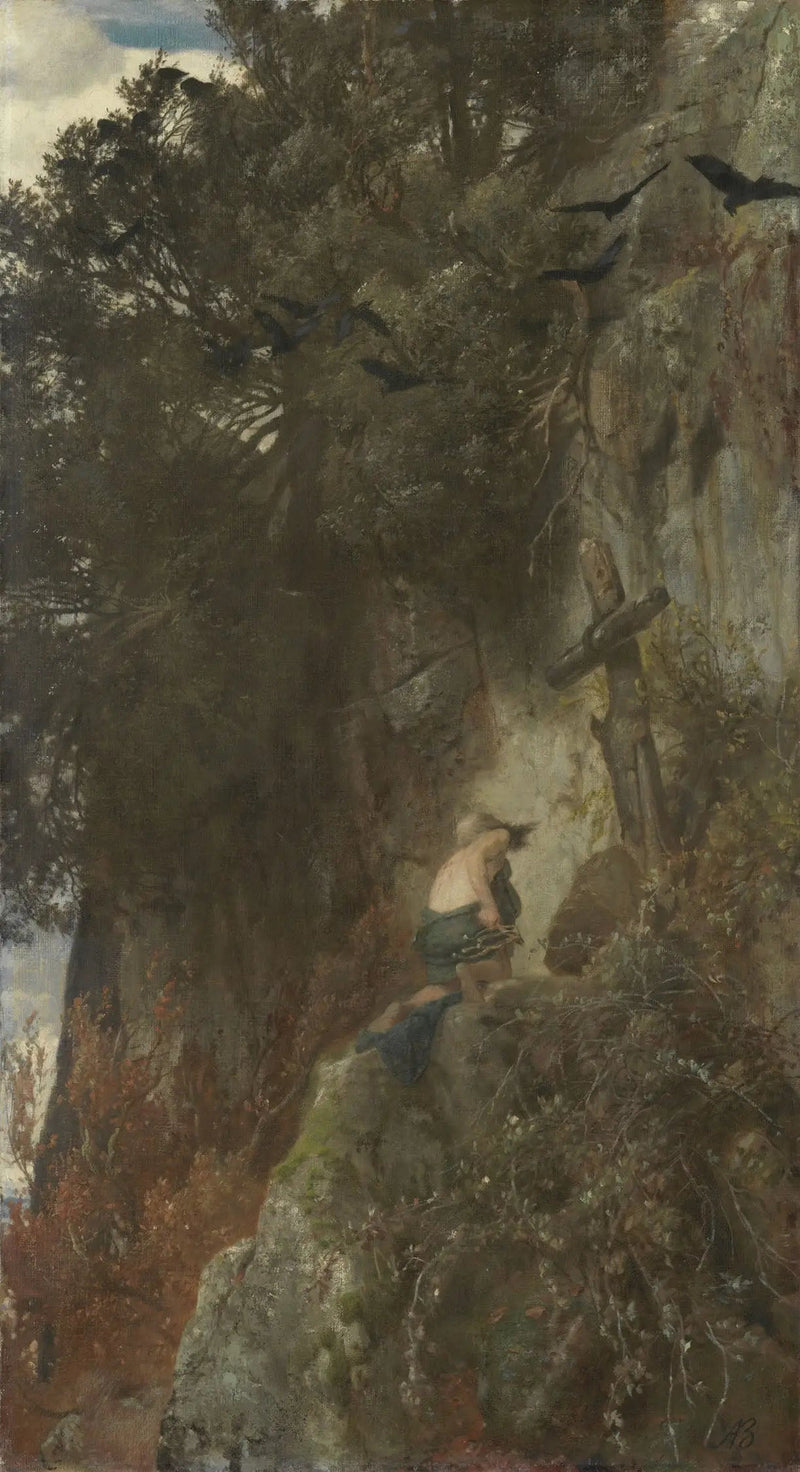 The Hermit - Arnold Böcklin