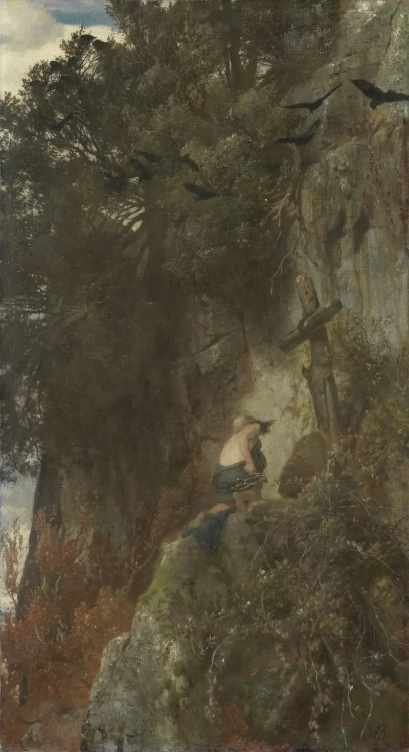 The Hermit - Arnold Böcklin