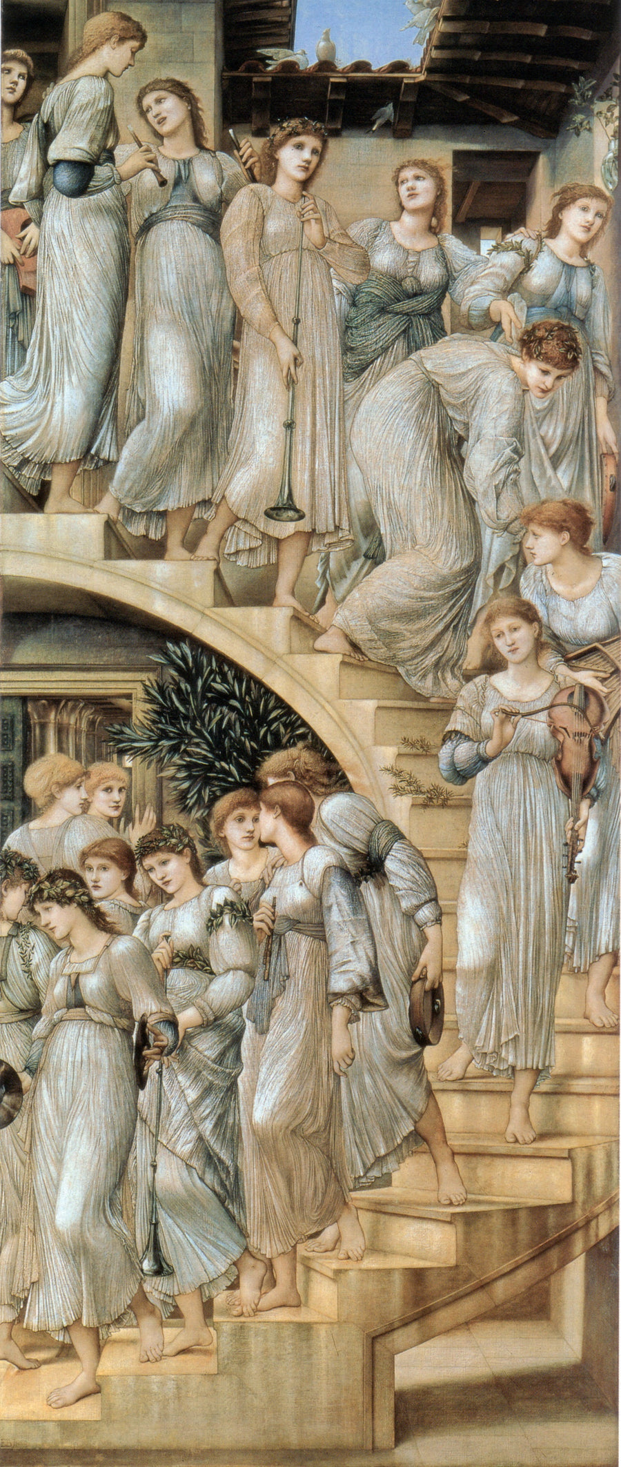 The Golden Staircase - Edward Burne-Jones