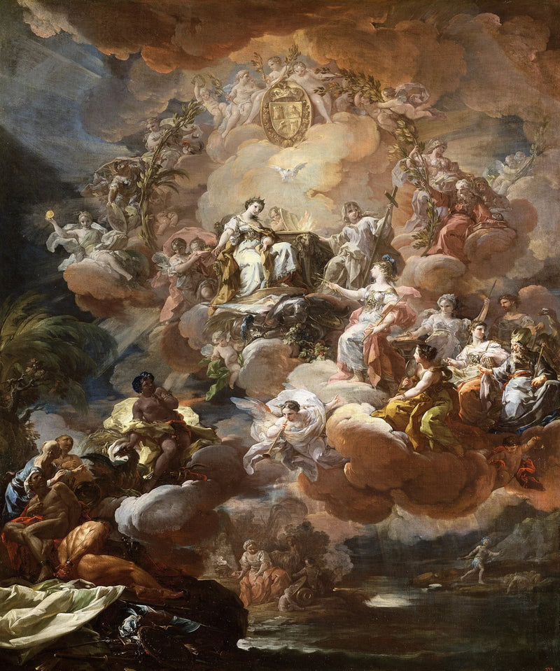 Spain pays tribute to Religion and the Church - Corrado Giaquinto