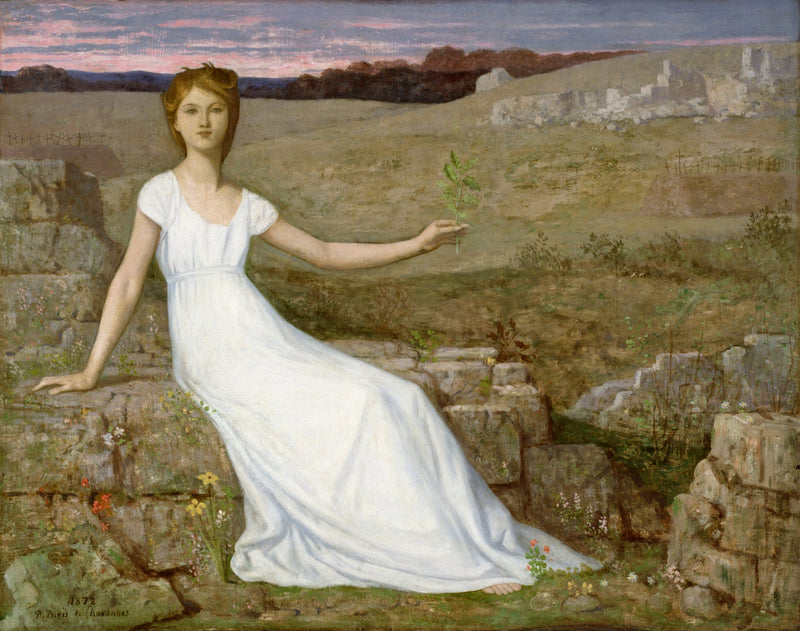 Hope - Pierre Puvis de Chavannes