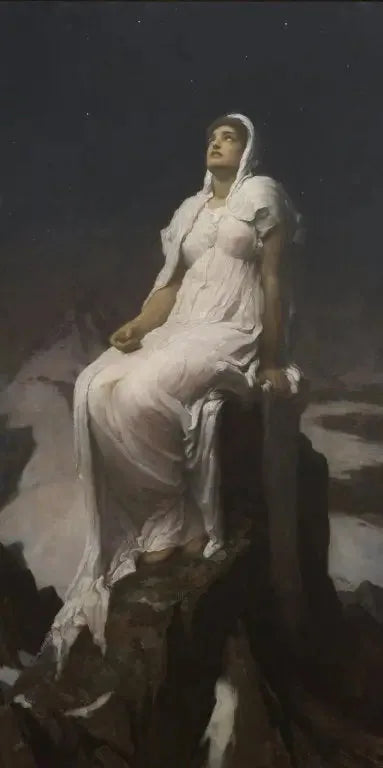The Spirit of the Summit - Frederic Leighton