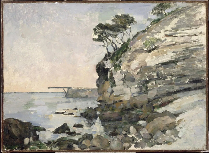 L'Estaque, Evening Effect - Paul Cézanne