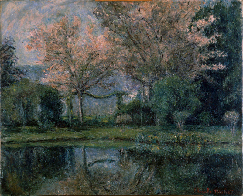 The Pond at Giverny - Blanche Hoschede Monet