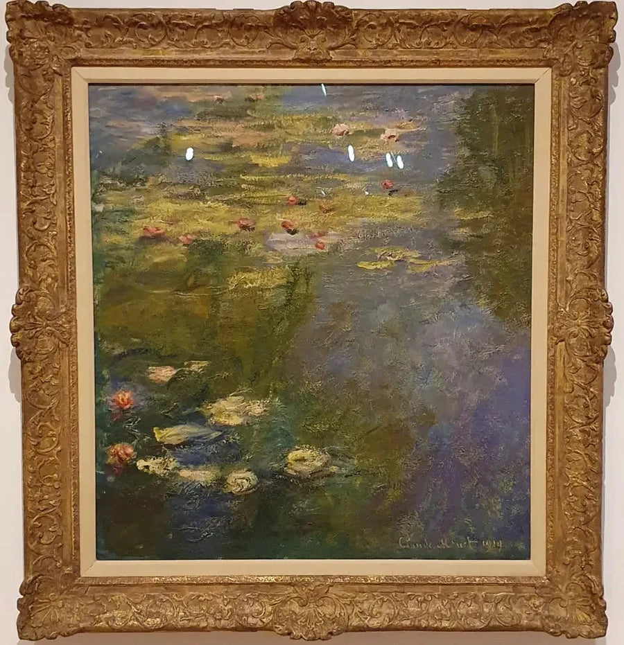 L'étang aux nymphéas - Claude Monet image 1 tableau peint à l’huile sur toile
