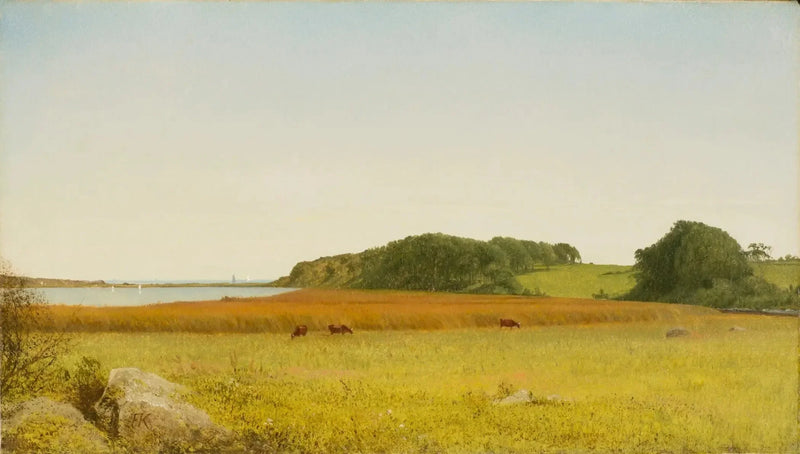 The Almy Pond, Newport - John Frederick Kensett