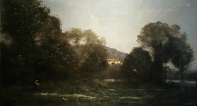 The Pond of Ville d'Avray - Jean-Baptiste Camille Corot