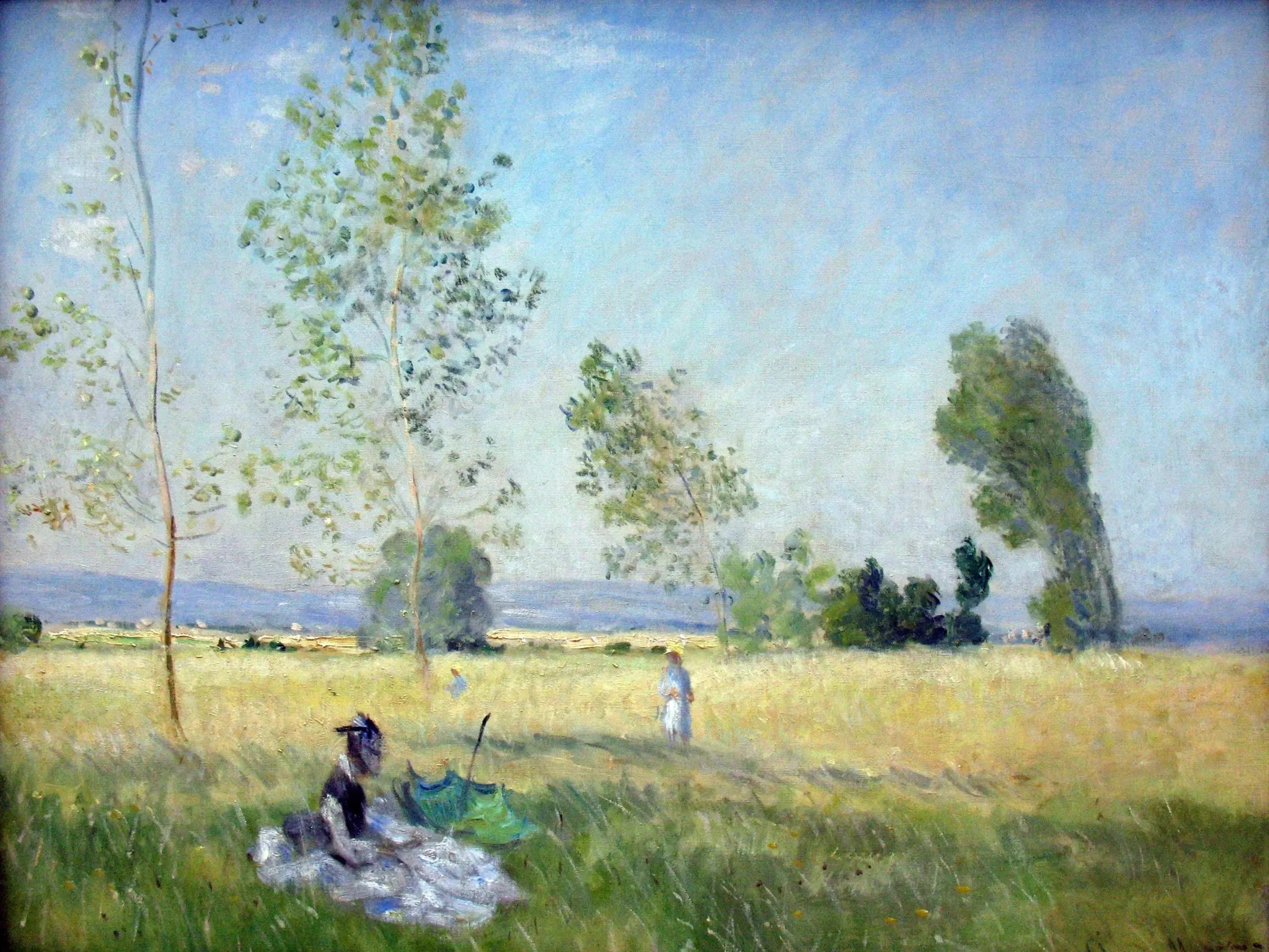 L'Été - Claude Monet image 1 copie peinte à la main à l’huile