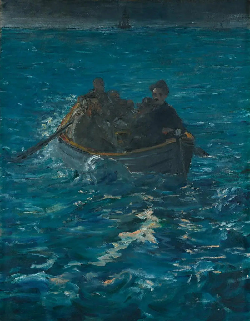 The Escape from Rochefort - Édouard Manet